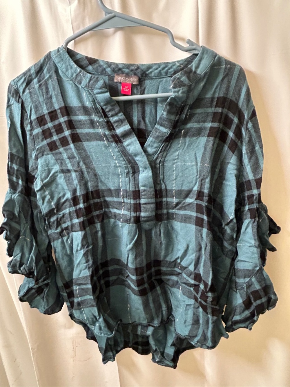Vince Camuto Plaid Shirt